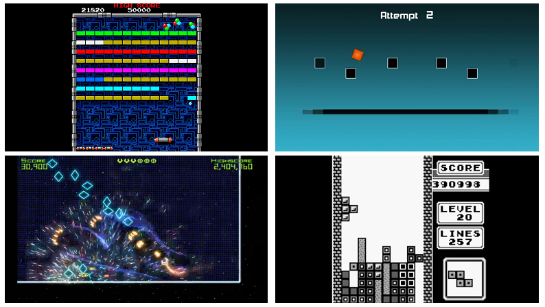 Rectangle-based games
